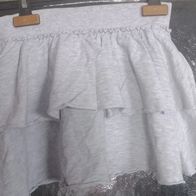 Grauer Rock - Stufenrock - Gr. 110/116 - Dana Schweiger