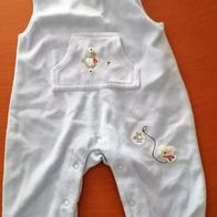 Hellblauer Strampler mit Aufdruck - Gr. 62 - Bob der Bär