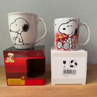 The Peanuts - 2 Stück SNOOPY-Tassen - 280 ml + 320 ml NEU & OVP