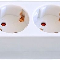 BRENNENSTUHL 1158610015 - Base múltiple Eco-Line blanca (3 tomas y 1.5 m