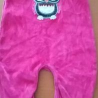 Strampler pink mit Aufdruck - Gr. 62 - Staccato