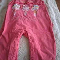 Einteiler pink - Strampler - Gr. 62 - Bob der Bär