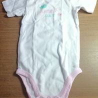 Body weiß mi Aufdruck - Gr. 86/92