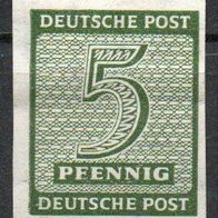 SBZ 1945, Mi.-Nr.: 116Y, ( * ) Falz