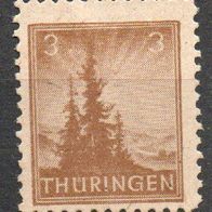 SBZ 1945, Mi.-Nr.: 92Ay, ( * ) Falz