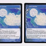2x "Narcamöbe", Uncommon aus "Blick in die Zukunft", Dt., wenig gespielt