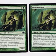 2x "Zeitrissräumer", Uncommon aus "Blick in die Zukunft", Dt., sehr wenig gespielt
