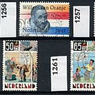 Niederlande Mi. Nr. 1255 + 1256 + 1257 + 1258 + 1259 + 1261 + 1262 o <