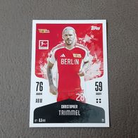 Topps Match Attax BL 2024/25 Nr. 21 Christopher Trimmel (1. FC Union Berlin)