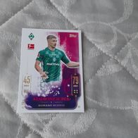 Topps Match Attax BL 2024/25 Nr. 69 Romano Schmid (Werder Bremen) Stadionzauber