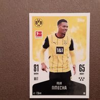 Topps Match Attax BL 2024/25 Nr. 80 Felix Nmecha (Borussia Dortmund)