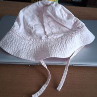 Rosa Mütze - Sonnenhut - H&M - Gr. 92