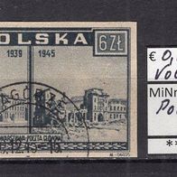 Polen 1945 Warschau klagt an MiNr. 417 Vollstempel -1