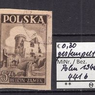 Polen 1946 Freimarken: Baudenkmäler MiNr- 441 b gestempelt -1