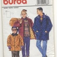 Schnittmuster Jacke von Burda Nr. 4480