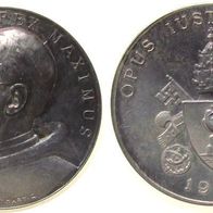Vatikan Silber Medaille 1958 Papst Pius XII. (1939-1958) vz-Stgl.
