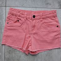 Shorts, korallenfarbig, wie neu, Gr. 146 (10-11 Jahre)