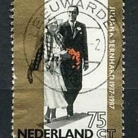 Niederlande Mi. Nr. 1310 Goldene Hochzeot Prinzessin Juliana + Prinz Bernhard o <