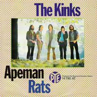 Kinks - Apeman / Rats - 7" - Pye 14790 AT (D) 1970