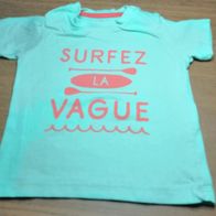 Shirt türkis - Gr. 6 mois - 67 cm - Vertbaudet