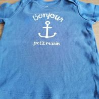 Dunkelblaues Shirt - Gr. 68 - H&M