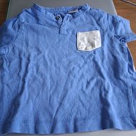 Blaues Shirt - Zara - Gr. 68