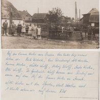 Sassen-Loitz-Foto-AK-1929 Hof der Fam. Krohn aus Sassen, dokumentierte Foto-AK, Unikat