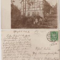 Schlegel-Hainichen-Foto-AK 1926 Heimatgeschichte Brieftext Unikat Erh.1