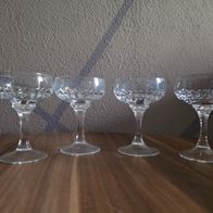 Champagner Gläser 4 Stück