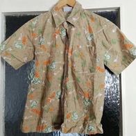 Buntes kurzärmliges Hemd - Gr. 140 - Kids Fashion