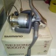 Neu Shimano Sedona Stationärrolle 4000FA Rolle Spule Angelrolle Spinnrolle Hecht