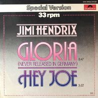 Jimi Hendrix - Gloria / Hey Joe - 12" Maxi - Polydor 2141 227 (D) 1978