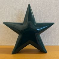 AM-Design - Stern aus Keramik - grün + 21 cm hoch