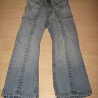 tolle Bootcut Jeans H&M Dubbster Girl Gr. 98/104 (1115)
