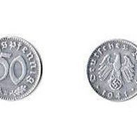 RRR !!! 50 Reichspfennig - 1941 "B" !!!