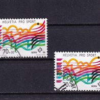 Schweiz MiNr. 1576 Sporthilfe eine zur Auswahl gestempelt M€ 1,50 #E42b