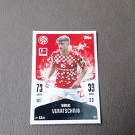 Topps Match Attax Bundesliga 2024/25 Nr. 222 Nikolas Veratschnig (1. FSV Mainz 05)