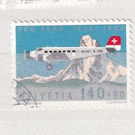 Schweiz MiNr. 1369 Pro Aero gestempelt M€ 3,20 #E66f