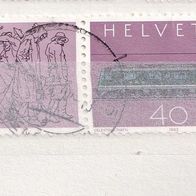 Schweiz MiNr. 1215 mit Zierfeld gestempelt M€ 0,70 #E73e