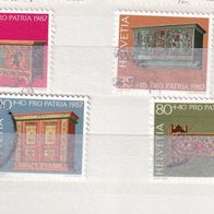 Schweiz MiNr. 1345-1348 Pro Patria komplett eine zur Auswahl gest. M€ 5,00 #E188ef