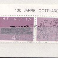 Schweiz MiNr. 1214 mit Zierfeld gestempelt M€ 0,70 #E93c