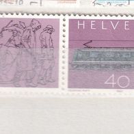 Schweiz MiNr. 1215 mit Zierfeld gestempelt M€ 0,70 #E93f