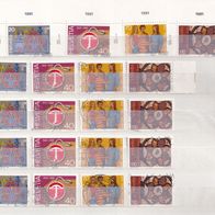 Schweiz MiNr. 1206-1209 Jahresereign. kpl. gest. eine zur Auswahl M€ 2,50 #E245bf