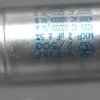 Netz Becher Kondensator 2 µF / 500 V