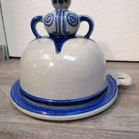 Käseglocke Steingut Keramik Salzlasur * *