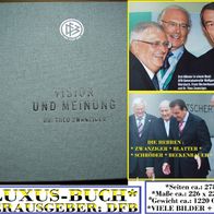DFB-Fußball-Luxus-Buch* Dr. Theo Zwanziger * Vision + Meinung der ehrbaren Herren