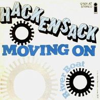 Hackensack - Moving On / River Boat - 7" - Island 12 501 AT (D) 1972