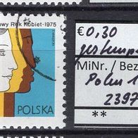 Polen 1975 Internationales Jahr der Frau MiNr. 2397 gestempelt