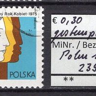 Polen 1975 Internationales Jahr der Frau MiNr. 2397 gestempelt -1
