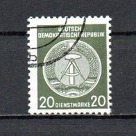 DDR, Dienstmarken 1955, Mi.-Nr.: 28xX, Gestempelt